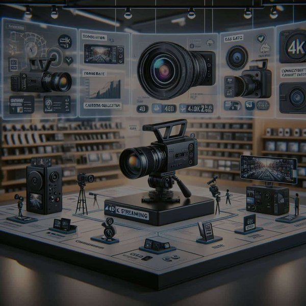 Quels critères sont importants pour choisir une caméra de streaming 4K pour les créateurs de contenu en direct ?