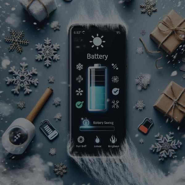 Comment optimiser la durée de vie de la batterie sur un smartphone en période de froid ?
